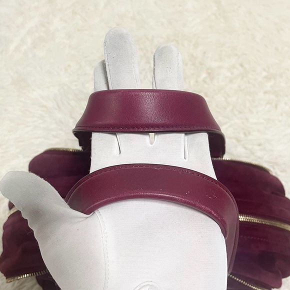 JimmyChoo (retail $2295) Justine suede/leather bag - Picture 9 of 12